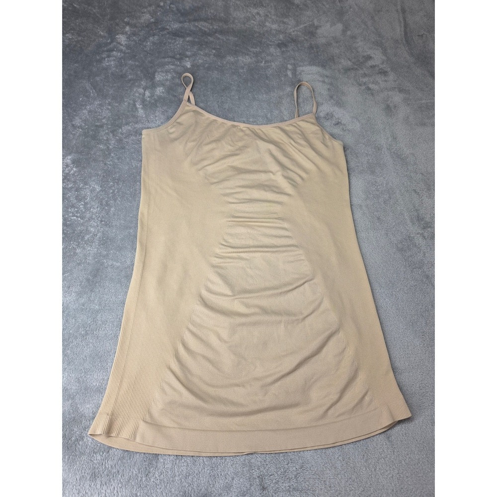 Bisou Bisou Michele‎ Bohbot Shapewear Camisole Beige Tummy Control Tank XL